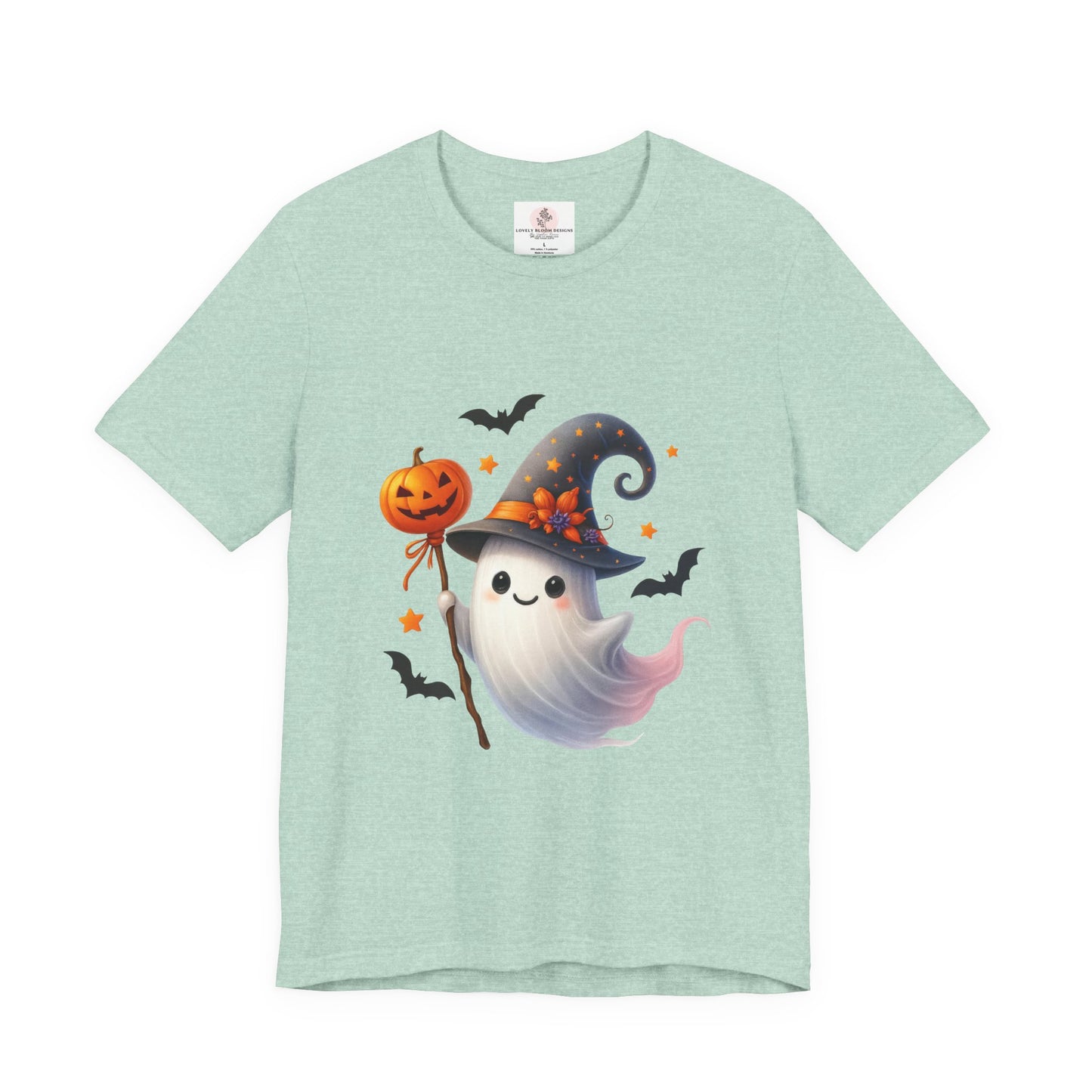 Halloween Ghost Tee, Funny Ghost Shirt, Unisex Halloween T-Shirt, Pumpkin Tee, Spooky Season Apparel, Cute Halloween Gift