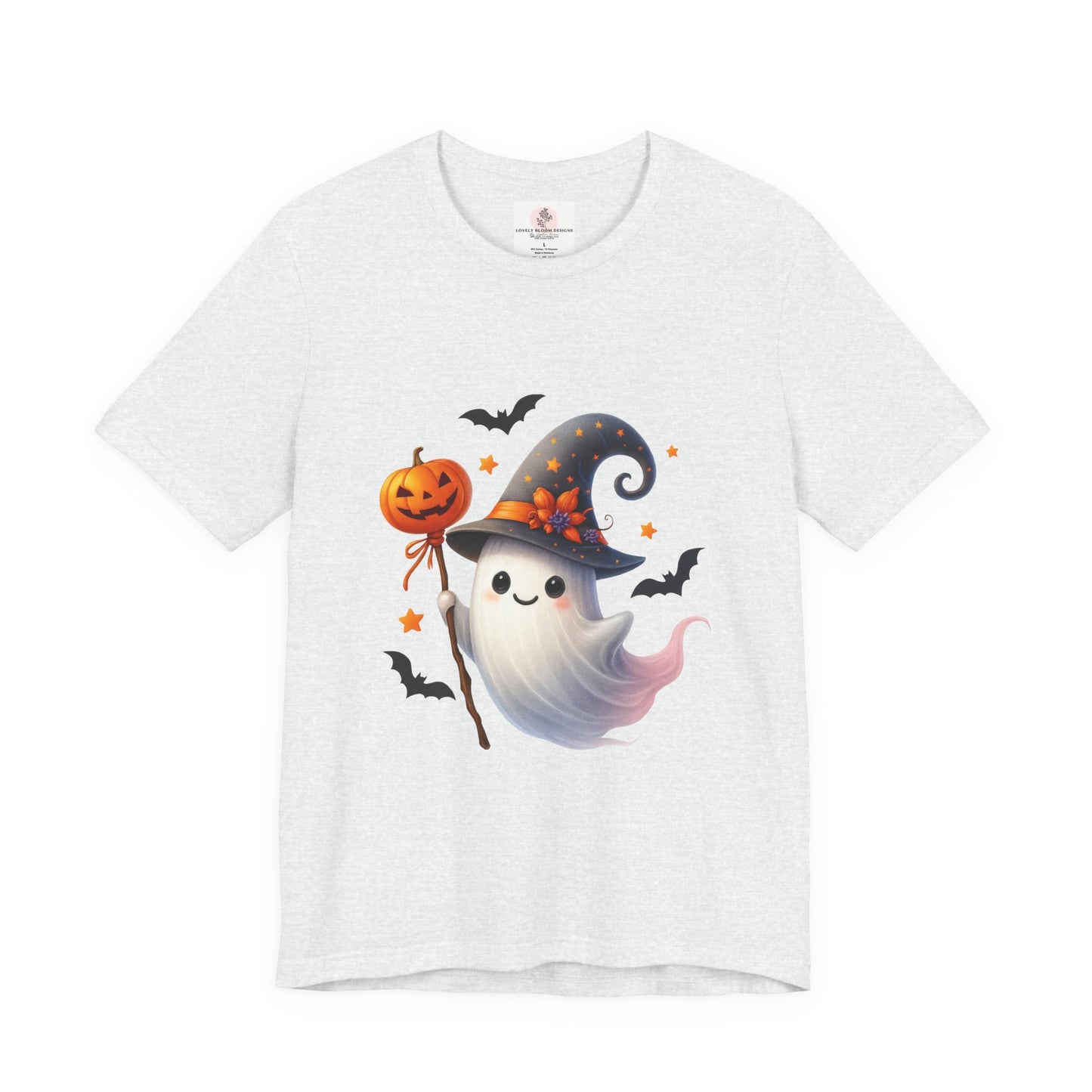 Halloween Ghost Tee, Funny Ghost Shirt, Unisex Halloween T-Shirt, Pumpkin Tee, Spooky Season Apparel, Cute Halloween Gift