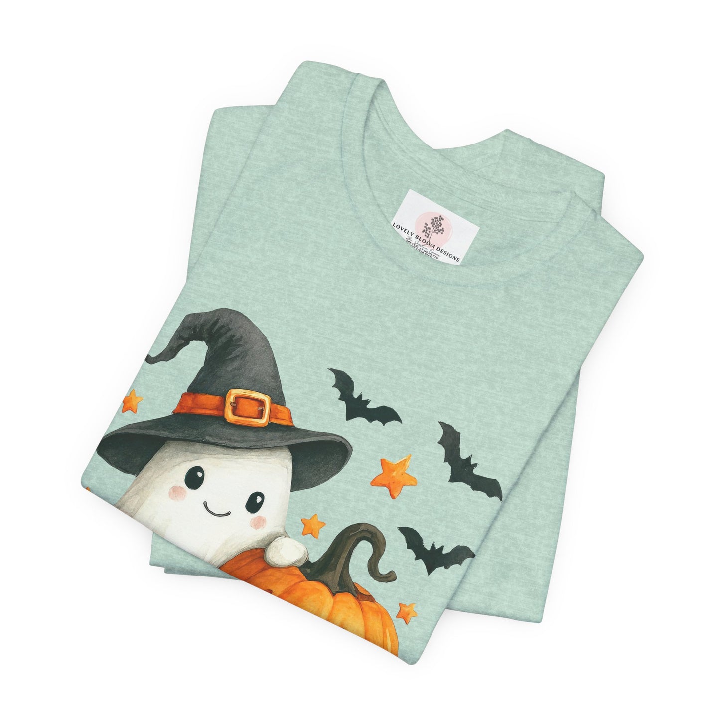 Halloween Ghost Tee, Funny Ghost Shirt, Unisex Halloween T-Shirt, Pumpkin Tee, Spooky Season Apparel, Cute Halloween Gift