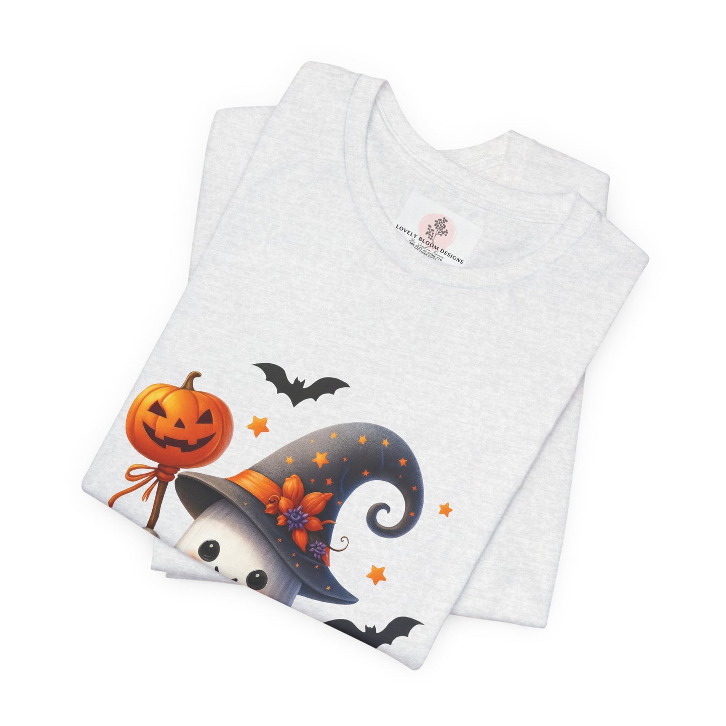 Halloween Ghost Tee, Funny Ghost Shirt, Unisex Halloween T-Shirt, Pumpkin Tee, Spooky Season Apparel, Cute Halloween Gift