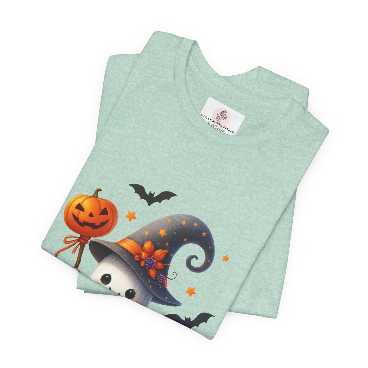 Halloween Ghost Tee, Funny Ghost Shirt, Unisex Halloween T-Shirt, Pumpkin Tee, Spooky Season Apparel, Cute Halloween Gift