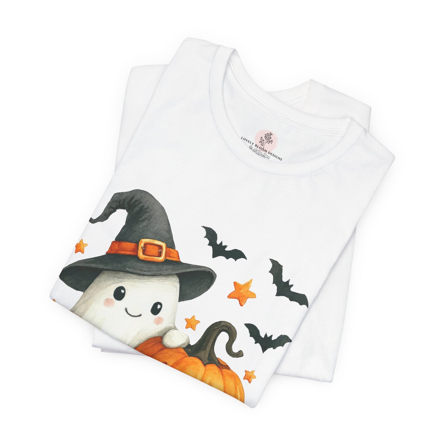 Halloween Ghost Tee, Funny Ghost Shirt, Unisex Halloween T-Shirt, Pumpkin Tee, Spooky Season Apparel, Cute Halloween Gift