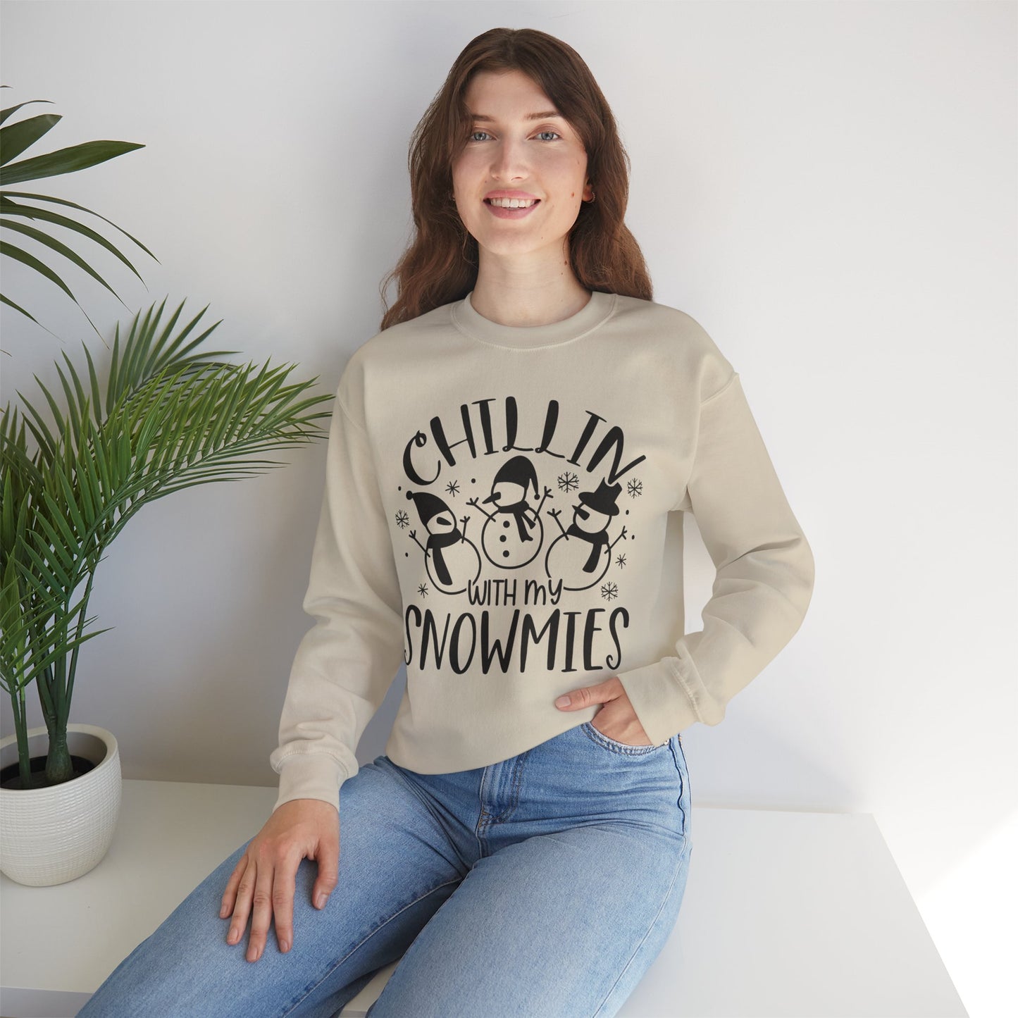 Chillin With my Snowmies Winter/Fall Sweatshirt