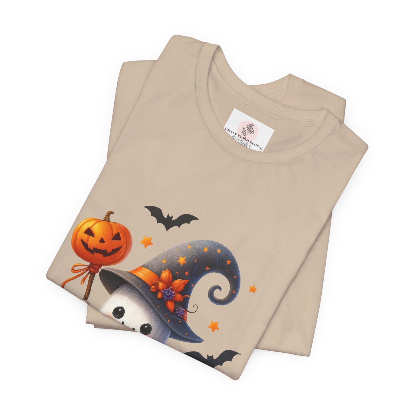 Halloween Ghost Tee, Funny Ghost Shirt, Unisex Halloween T-Shirt, Pumpkin Tee, Spooky Season Apparel, Cute Halloween Gift