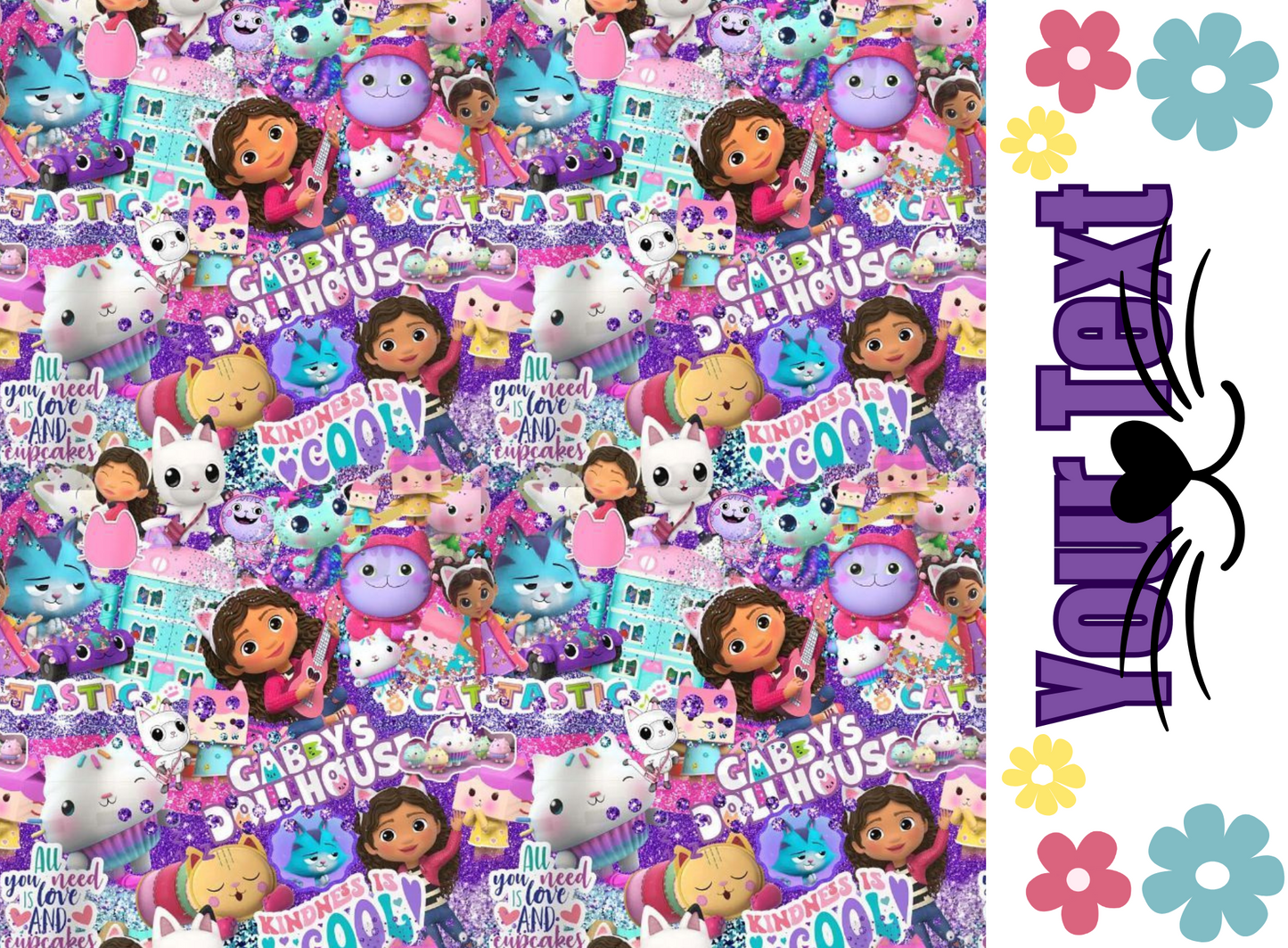 Custom Toddler Kids Tumbler - (Personalized Name Design Option)