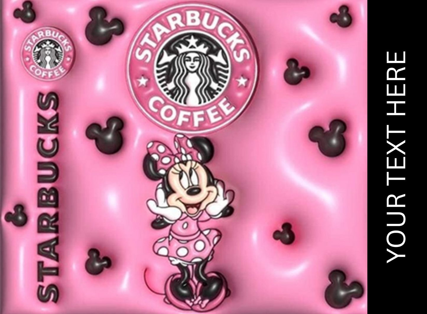 Custom Toddler Kids Tumbler - (Personalized Name Design Option)