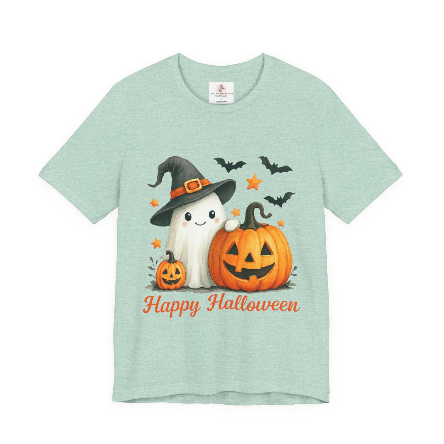Halloween Ghost Tee, Funny Ghost Shirt, Unisex Halloween T-Shirt, Pumpkin Tee, Spooky Season Apparel, Cute Halloween Gift