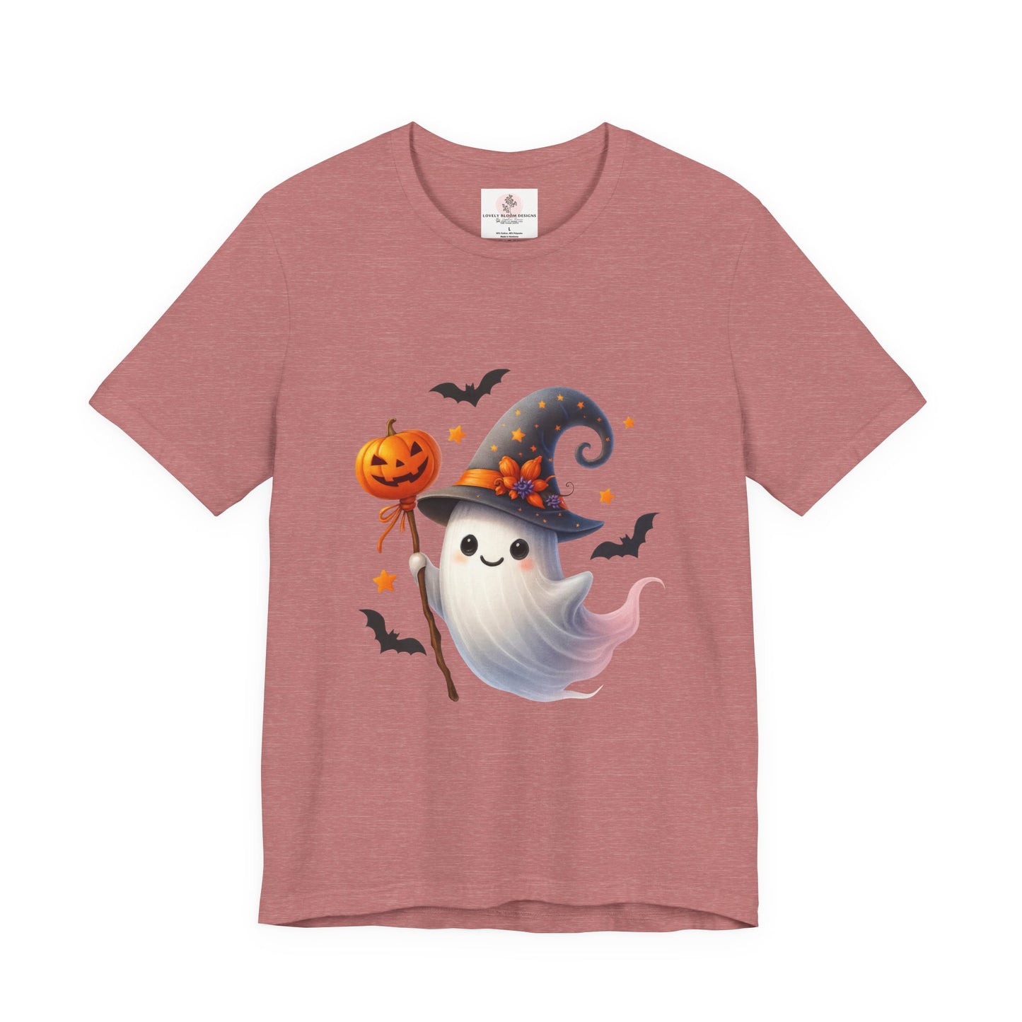 Halloween Ghost Tee, Funny Ghost Shirt, Unisex Halloween T-Shirt, Pumpkin Tee, Spooky Season Apparel, Cute Halloween Gift
