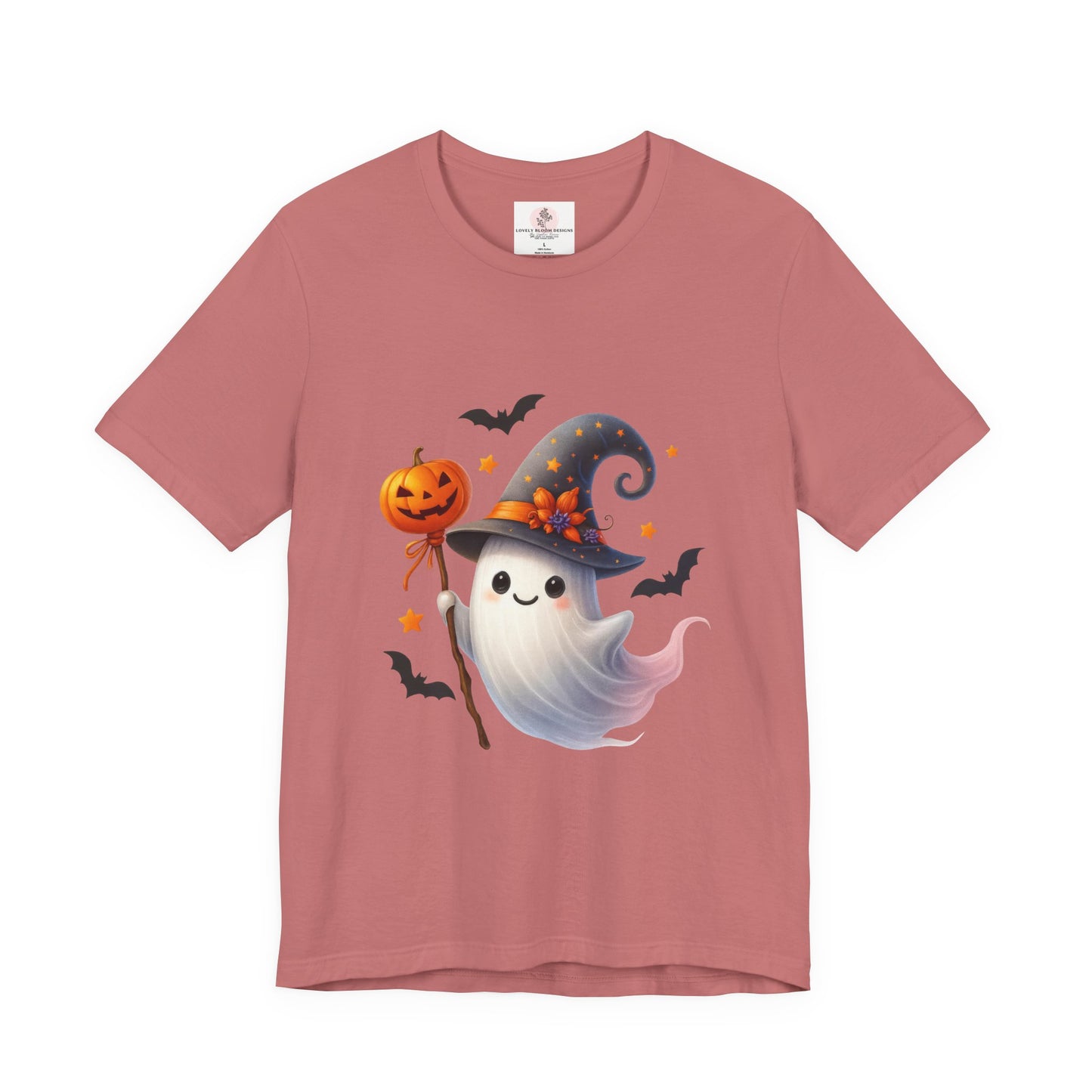 Halloween Ghost Tee, Funny Ghost Shirt, Unisex Halloween T-Shirt, Pumpkin Tee, Spooky Season Apparel, Cute Halloween Gift