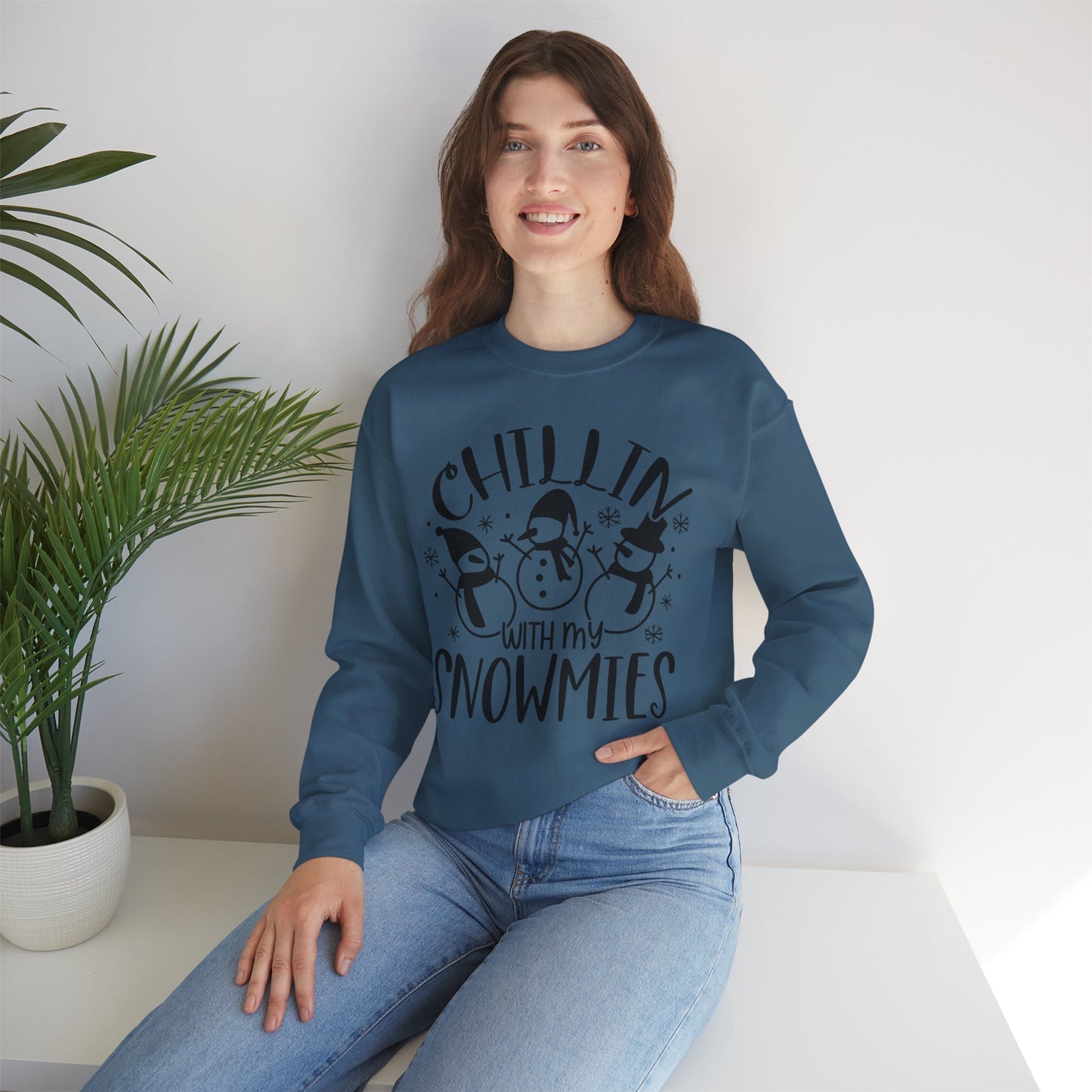 Chillin With my Snowmies Winter/Fall Sweatshirt
