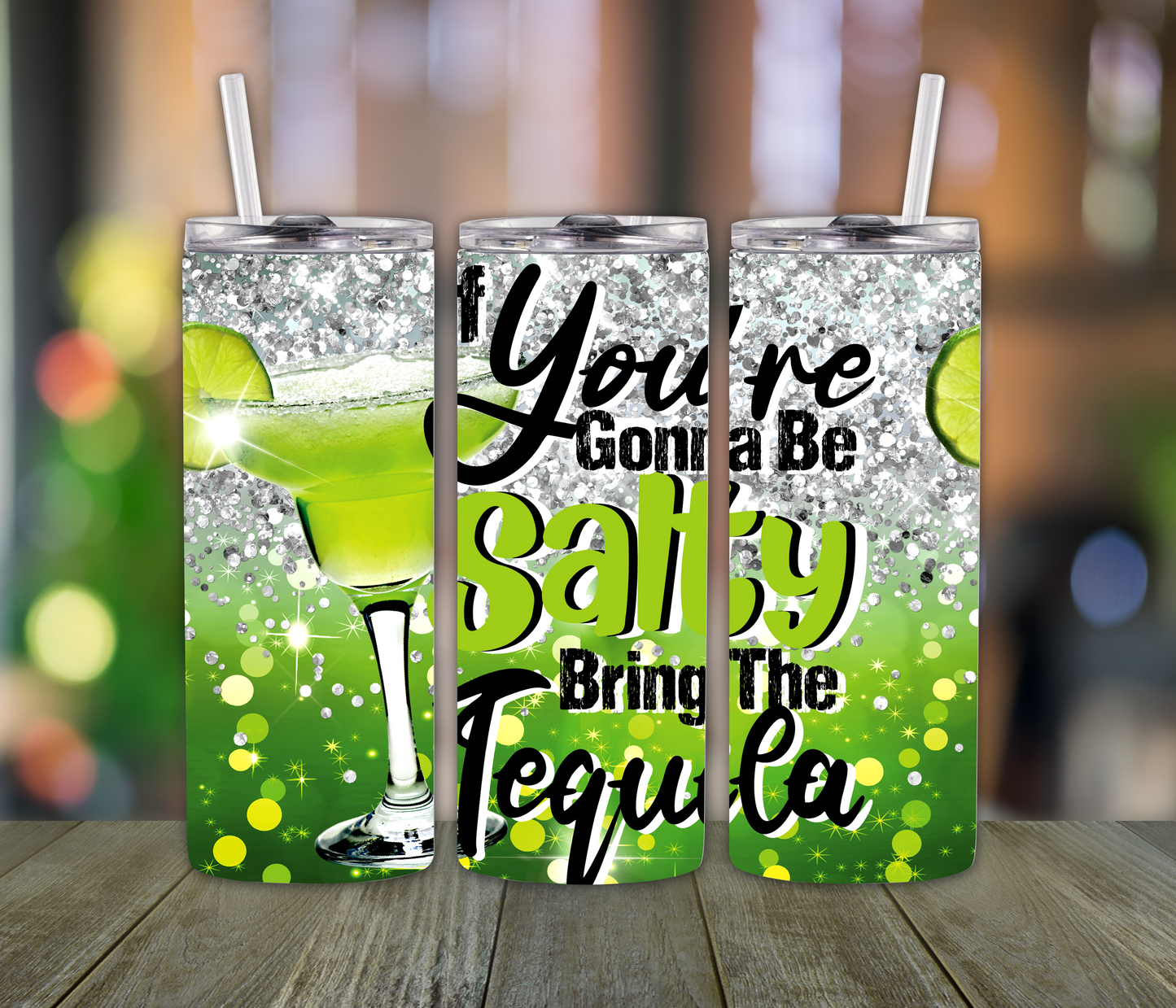 Salty? Bring the Tequila Tumbler – 20oz Fun Gift Cup for Spicy Girls & Margarita Lovers