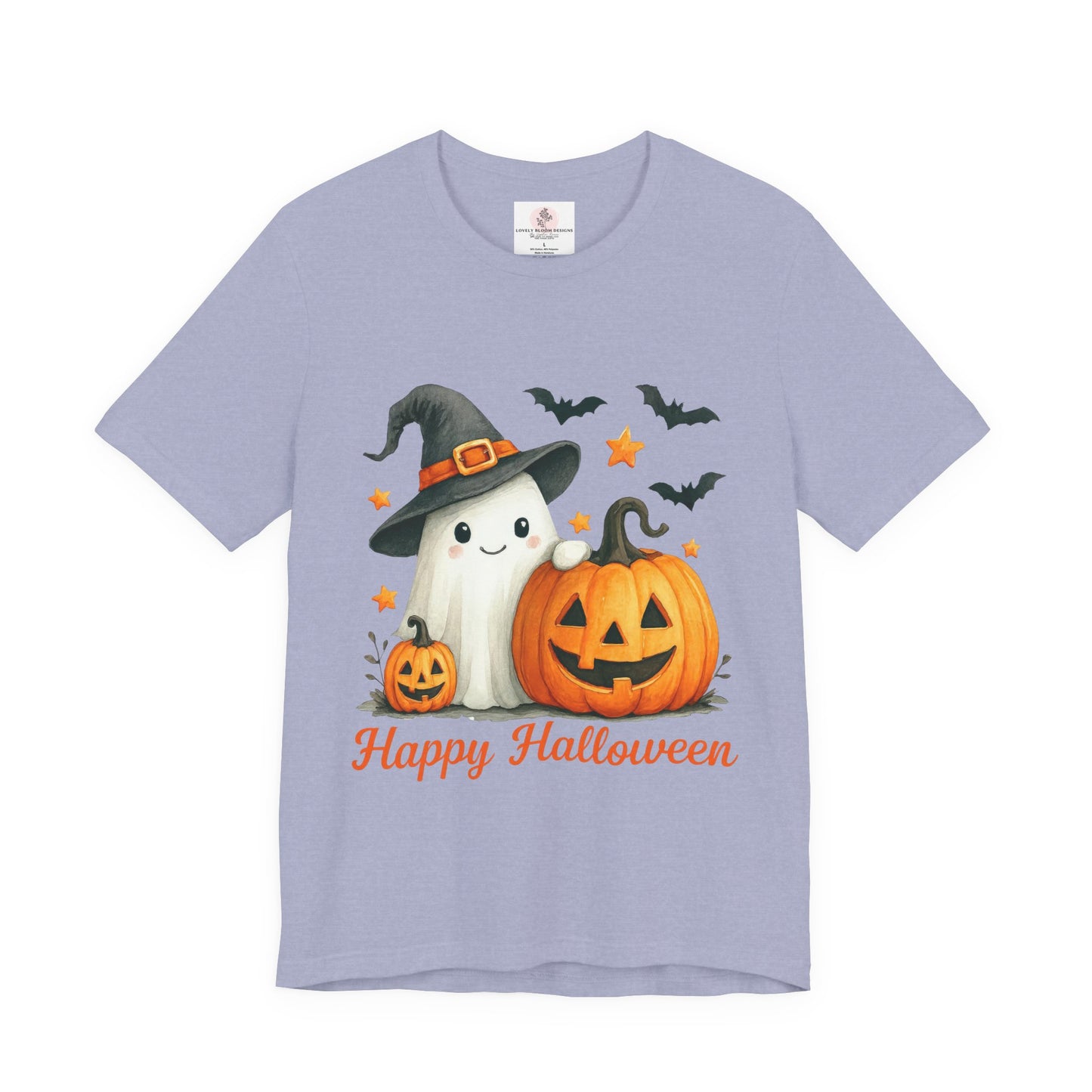Halloween Ghost Tee, Funny Ghost Shirt, Unisex Halloween T-Shirt, Pumpkin Tee, Spooky Season Apparel, Cute Halloween Gift