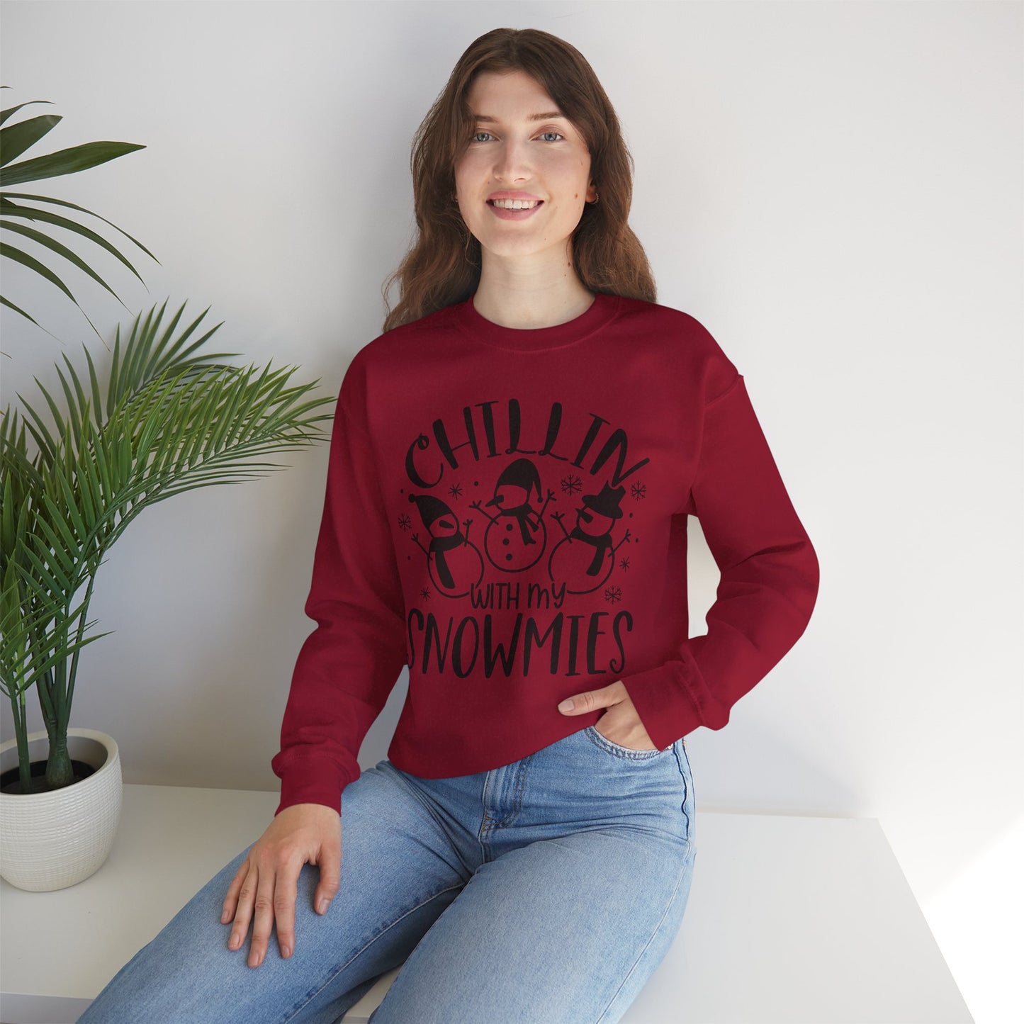 Chillin With my Snowmies Winter/Fall Sweatshirt