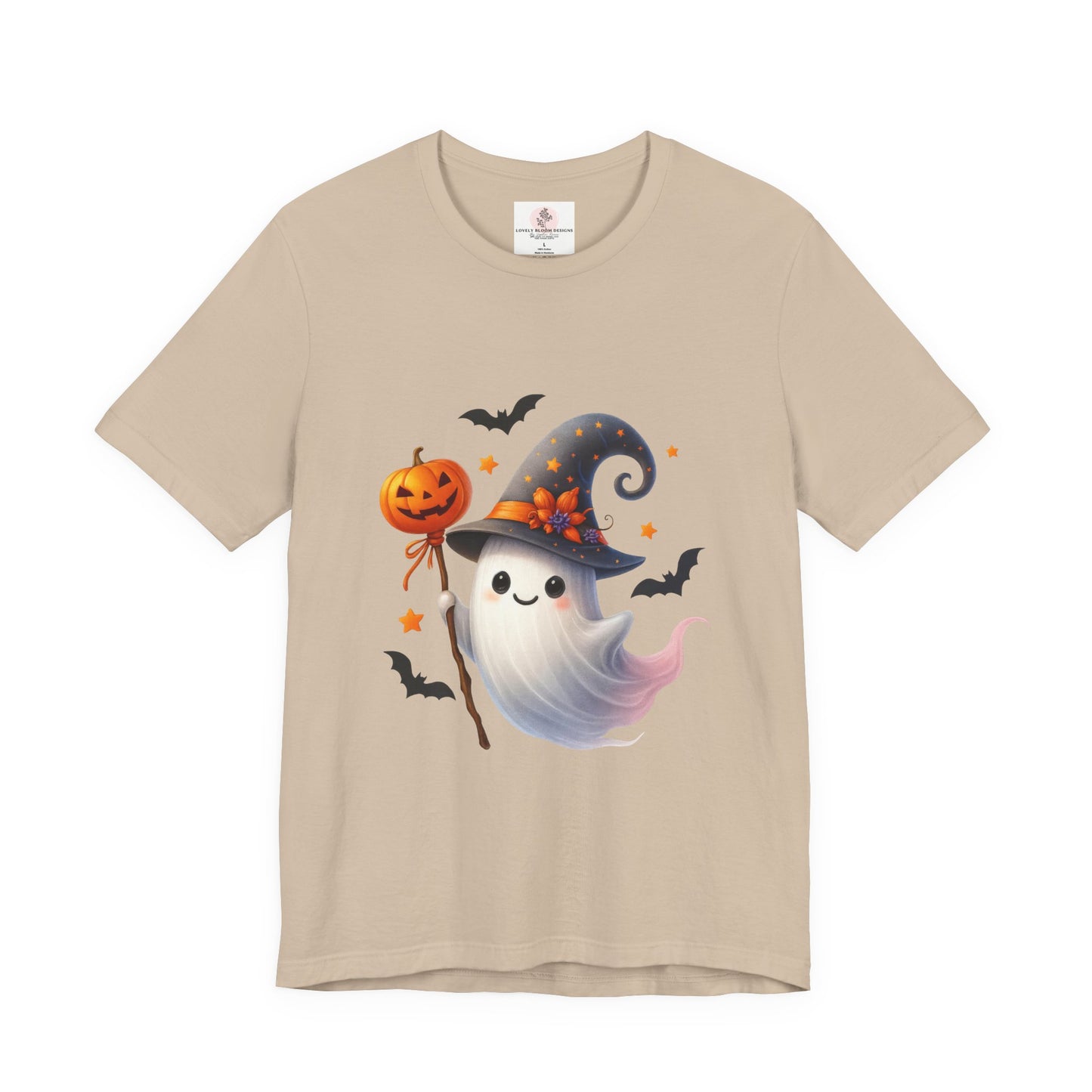 Halloween Ghost Tee, Funny Ghost Shirt, Unisex Halloween T-Shirt, Pumpkin Tee, Spooky Season Apparel, Cute Halloween Gift
