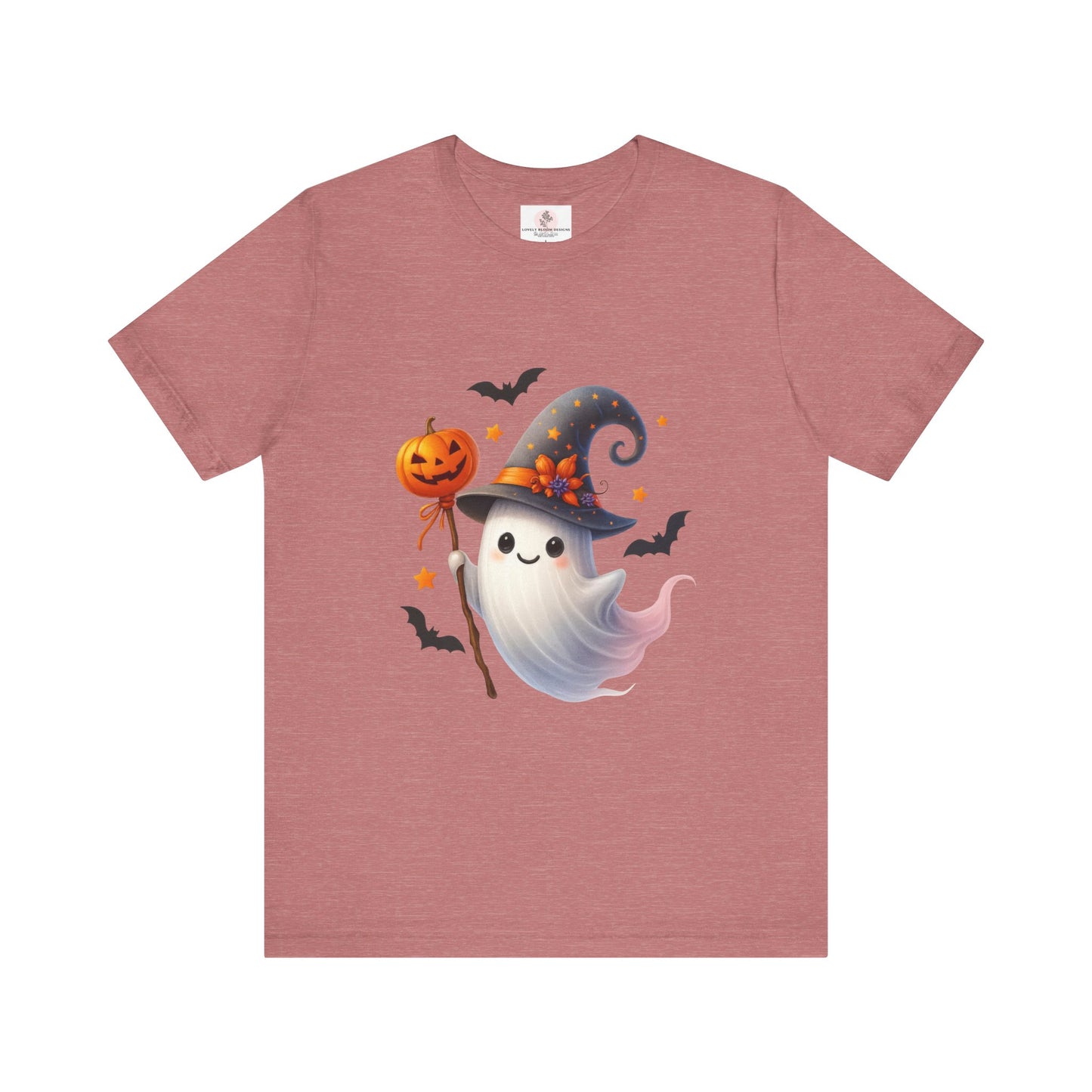 Halloween Ghost Tee, Funny Ghost Shirt, Unisex Halloween T-Shirt, Pumpkin Tee, Spooky Season Apparel, Cute Halloween Gift